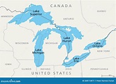 Lakes In North America Map - Spring Solstice 2024