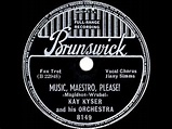 1938 Kay Kyser - Music, Maestro, Please! (Ginny Simms, vocal) - YouTube