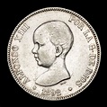 España - Alfonso XIII- 5 pesetas 1892 PG - M | Lucernae Numismática