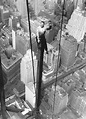 Rockefeller Center en construcción. 1932. Sin palabras para lo de este ...