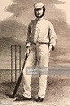 English cricketer Edward Grace, elder brother of Dr WG Grace, circa ...