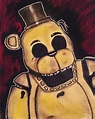 Withered Golden Freddy from Five Nights at Freddys. Made by me. | Fnaf ...