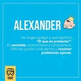 alexander, nombres para niño, nombres modernos, significado de nombres ...