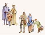 Middle Ages clothing. | Medieval peasant, Middle ages, Medieval