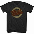 ZZ Top Band Logo T-Shirt Men's Graphic Rock Band Tees