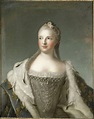 Portrait de Marie-Josèphe de Saxe, dauphine de France en 1747 (1731 ...