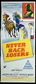 NEVER BACK LOSERS Original Daybill Movie Poster Jack Hedley Edgar ...