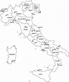 Mapas de Italia para colorear | Colorear imágenes