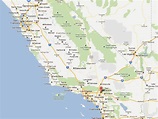 San Bernardino, California Karte