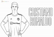 32+ cristiano ronaldo coloring page - PingTascal