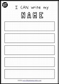 Name Practice Worksheets Free