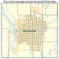 Aerial Photography Map of Humboldt, KS Kansas