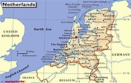 Carte de Hollande - Voyages - Cartes