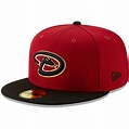 Men's Arizona Diamondbacks New Era Red Alternate Logo 59FIFTY Fitted Hat