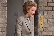 First look: Gillian Anderson as Margaret Thatcher on 'The Crown' set