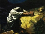 Christ In The Garden Of Gethsemane Painting at PaintingValley.com ...