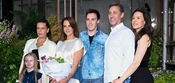 Daniel Ducruet posa con su nueva esposa, sus hijos y su ex pareja ...