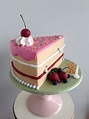 Its a slice of cake...! By handi's cakes | Small birthday cakes ...