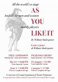 "Come vi piace" di William Shakespeare - Palazzo della Corgna