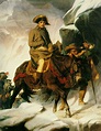 Napoleón cruzando los Alpes (1850) Paul Delaroche