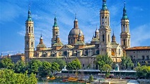 Cathedral-Basilica of Our Lady of the Pillar, Zaragoza, Aragon, Spain ...