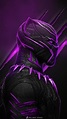 Black Panther Purple Wallpapers - Top Free Black Panther Purple ...