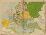 Europa en 1648 - Tamaño completo