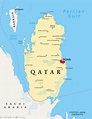 Qatar Map - Guide of the World