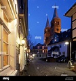 Altstadt mit Marienkirche, Schwelm, Deutschland Stockfotografie - Alamy