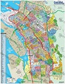 Oakland Map - PDF, vector, royalty free – Otto Maps