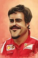 Caricatura Fernando Alonso | Alonso, Caricaturas