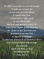 Psalm 23:1-6 (Ein Psalm Davids.) Der HERR ist mein Hirte; mir wird ...