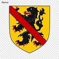 Wappen Von Namur Stock Vektor Art und mehr Bilder von Löwe - Großkatze ...