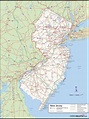 New Jersey County Wall Map | Maps.com.com