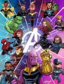 Dibujos De Avengers End Game - pasa