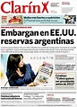 Periódico Clarín (Argentina). Periódicos de Argentina. Edición de ...