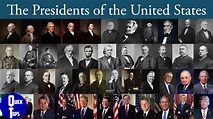 All 45 Presidents Of The United States // QuickTops - YouTube