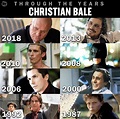 Evolution of Christian Bale over the years | Christian bale, Christian ...