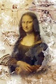 Mona Lisa Leonardo Da Vinci Sketches | Etsy