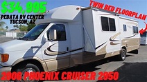 Twin Bed Floor Plan! 2006 Phoenix Cruiser 2950 Video Walkthrough! Less ...