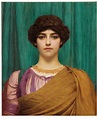John William Godward, R.A. (1861-1922) , A Pompeian Lady | Christie's