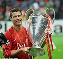 Cristiano Ronaldo Manchester United Champions League Final Messi - Gambaran