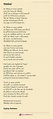 Nebelland Poem by Ingeborg Bachmann