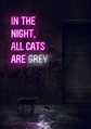 In the night, all cats are grey by fredericchristian on DeviantArt