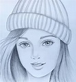 Girl Sketch Drawing Best - Drawing Skill