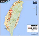 台灣斷層帶分布圖 | 台灣地震帶分析 - 免費軟體下載