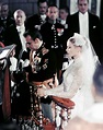 Prince Rainier III and Grace Kelly The Bride: Grace Kelly, then a | The ...