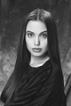 Portraits of a Teenager Angelina Jolie Modeling at a Photoshoot in ...