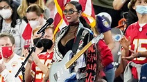 H.E.R. At Super Bowl 2021: She Sings ‘America The Beautiful ...