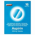 Aspar Aspirin 300mg 16 tablets | Approved Food